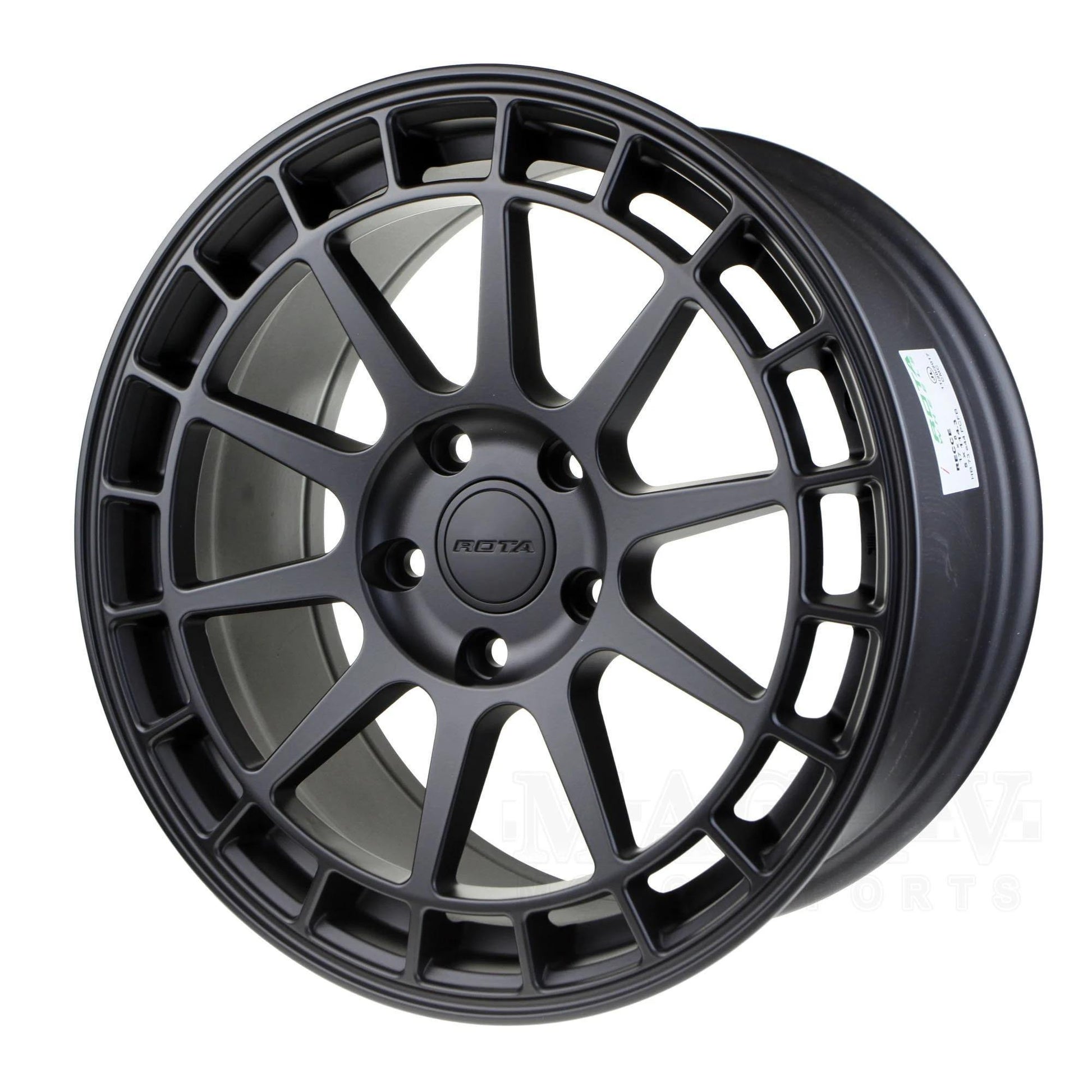 ROTA RECCE 17x8 5X100 44 73 FLAT BLACK - alphasone