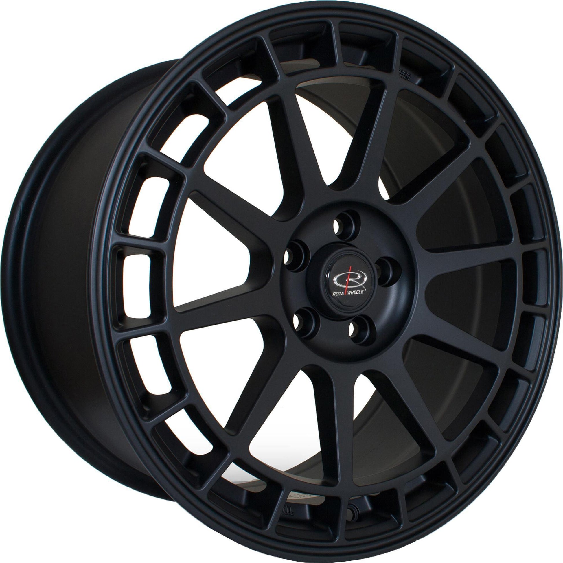ROTA RECCE 17x8 5X100 44 73 FLAT BLACK - alphasone
