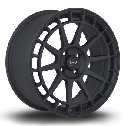 ROTA RECCE 17x8 5X100 44 73 FLAT BLACK - alphasone