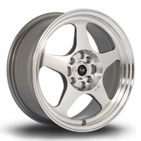 ROTA SLIPSTREAM 15x7 4X100 40 67.1 FULL POLISH GUNMETAL - alphasone