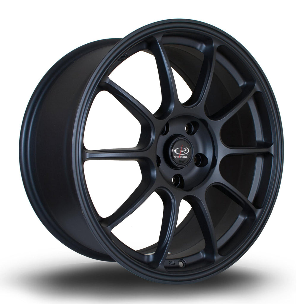 ROTA SS10-R 18x9.5 5X100 38 73 FLAT BLACK – alphasone
