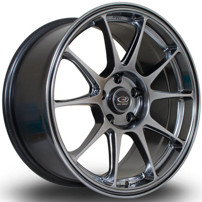 ROTA TITAN 17x9 5X100 42 73 HYPERBLACK - alphasone