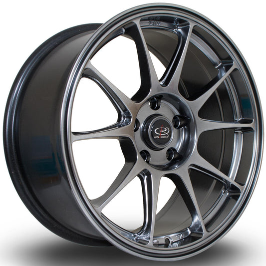 ROTA TITAN-F 18x8.5 5X114.3 30 73 HYPERBLACK - alphasone