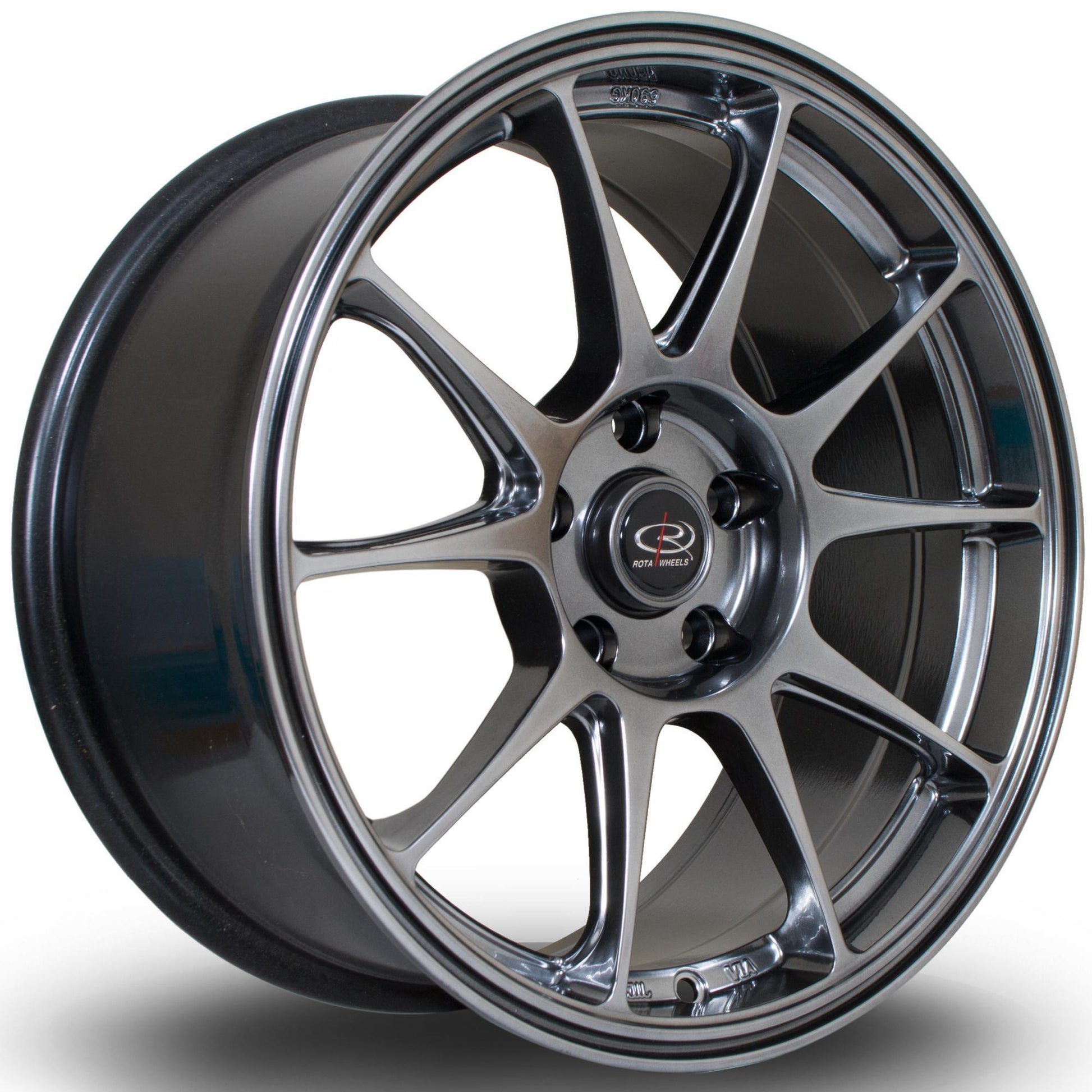 ROTA TITAN-R 17x9 4X100 42 67.1 HYPERBLACK - alphasone