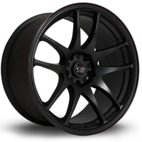 ROTA TORQUE 17x7.5 5X100 48 56.1 FLAT BLACK - alphasone