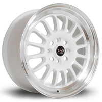 ROTA TRACK R2 16x7 4X100 40 67.1 WHITE WITH POLISH LIP - alphasone