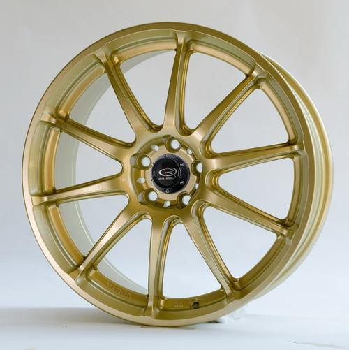 SET OF 4 RIMS WHEELS - ROTA GRAVEL 18x8.5 5x114.3 +44 73 GOLD FITS SUBARU STI Camry Civic RSX TSX Accord S2000 - alphasone