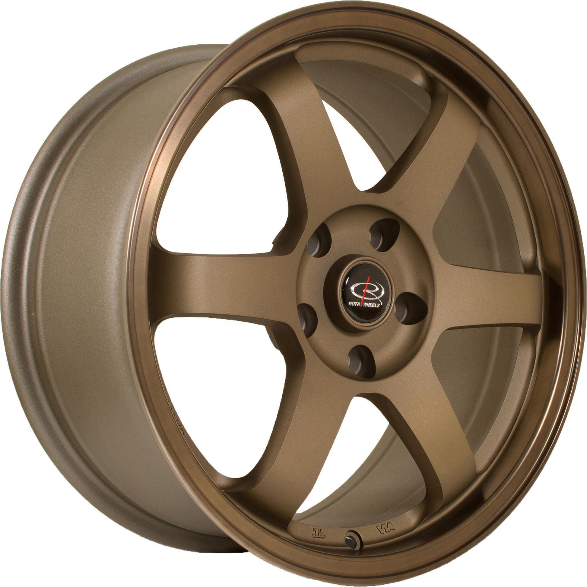 SET OF 4 RIMS WHEELS - ROTA GRID 16x7 5X114.3 40 73 FULL ROYAL SPORT BRONZE FITS CIVIC SI ACCORD SE S2000 MAZDA 5 6 5X4.5 - alphasone