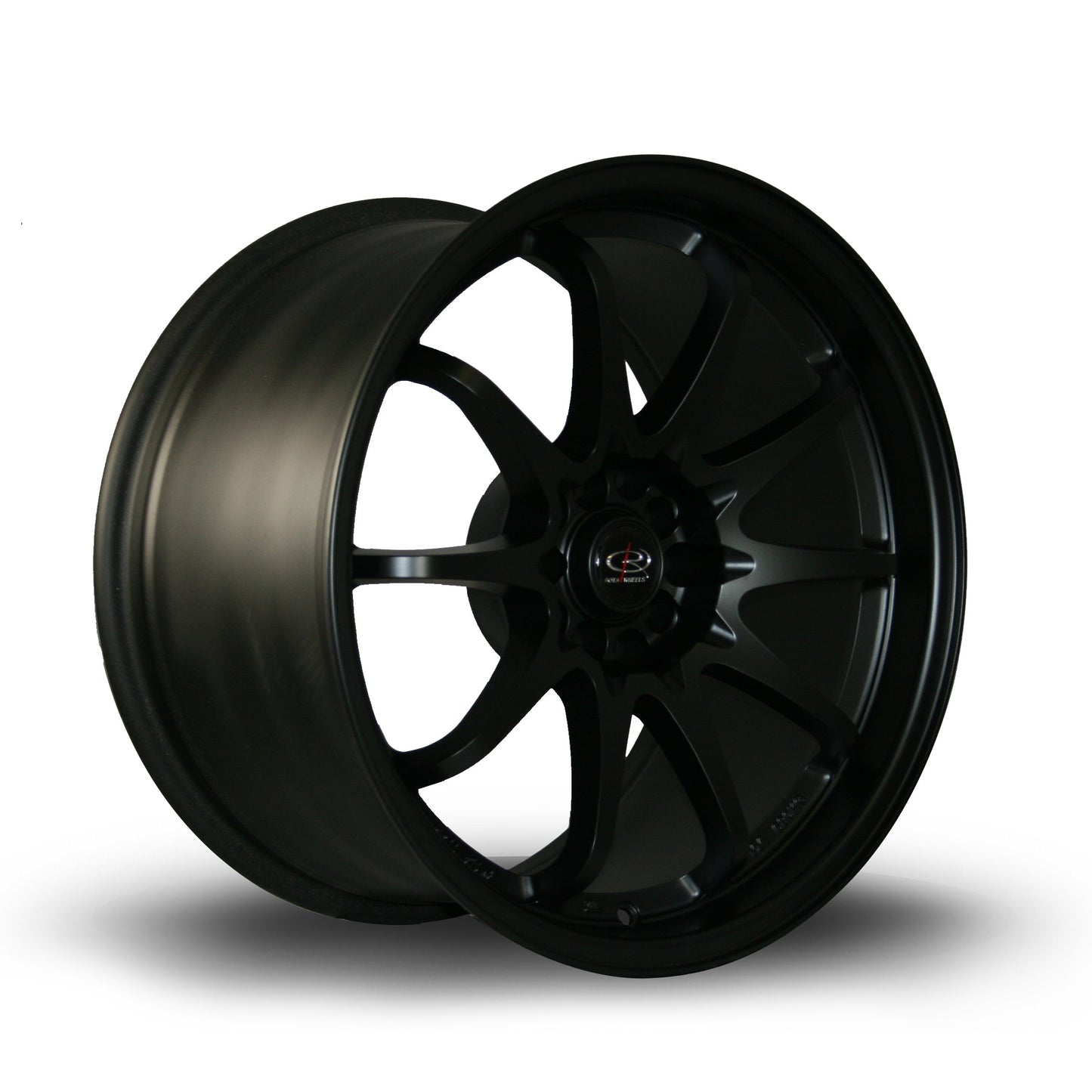 Set of 4 - ROTA FIGHTER 10 16x7 +40 5X100 5x114.3 73 SATIN BLACK RIMS WHEELS - alphasone