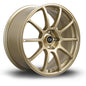 SET OF 4 - ROTA G-FORCE 17x8 5X100 48 56.1 GOLD RIMS WHEELS - alphasone