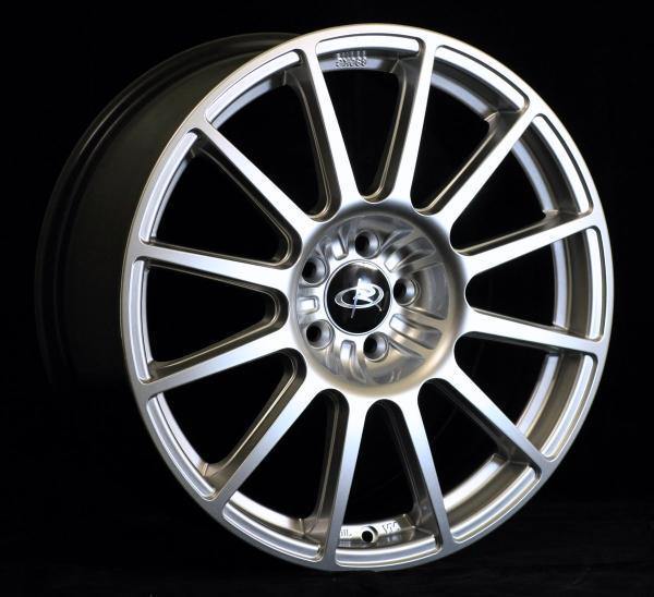 set of 4- ROTA GRAVEL 18x8.5 5X114.3 5x4.5 +44 HYPER SILVER FITS SUBARU STI Camry Civic RSX TSX Accord S2000 - alphasone