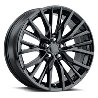 SET OF 4 / W241 1260 Gloss Black 22*8.0 ET45 5x114.3 CB64.1 - alphasone