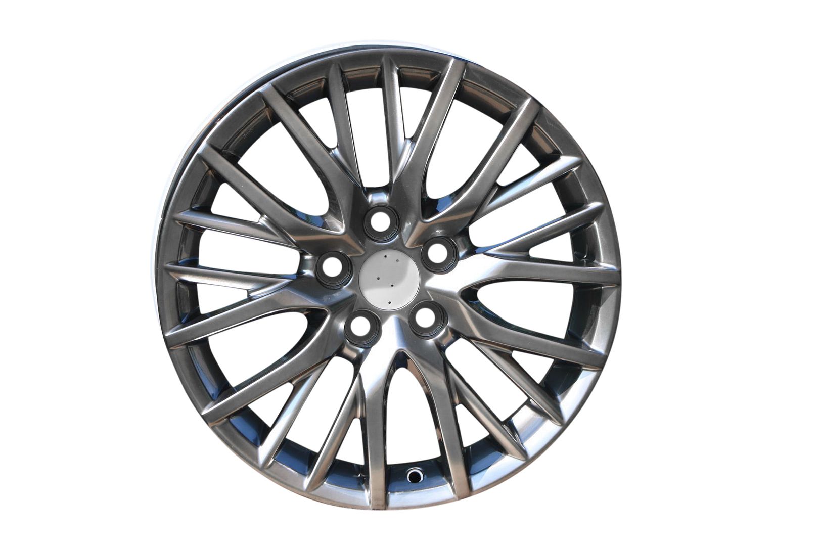 SET OF 4 / W241 D1260 Hyper Black 20x8.0 ET40 5x100 CB73.1 - alphasone