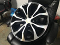 SET OF 4 / W245 Black Machined Face 18x7.5 ET35 5x114.3 CB60.1 1/1 - alphasone