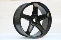 SET OF 4 / W597 1393 Matt Black 22x9.0 ET20 5x115 CB 71.5 - alphasone