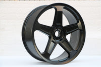 SET OF 4 / W597 Matt Black 20x10.5 ET25 CB71.5 5x115 - alphasone