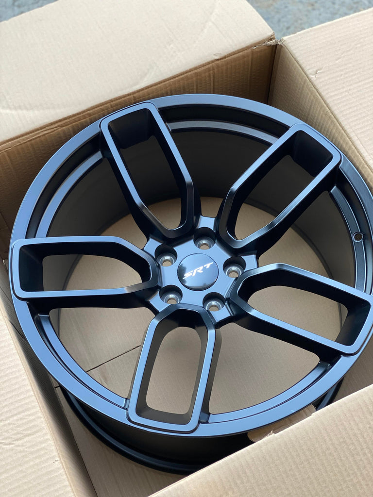 SET OF 4 wheels RIMS/ FFSR3 20X9.5 5X115 +18 71.5 MATT BLACK – alphasone