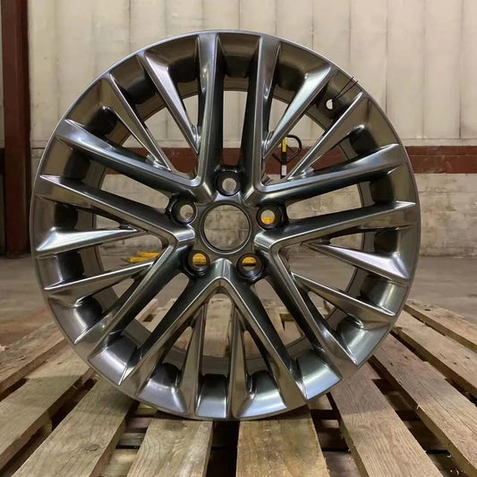 SET OF 4 WHEELS RIMS / W214 111 Hyper Black 17x7.0 ET35 5x114.3 CB60.1 - alphasone