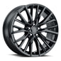 SET OF 4 WHEELS RIMS / W241 Gloss Black 18x8.0 ET35 5x114.3 CB60.1 - alphasone