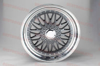 SET of 4 WHEELS RIMS / W3001 Gunmetal Machined Face 19*9.5 ET35 5*114/120 CB731.1 - alphasone