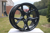 SET OF 4 WHEELS RIMS /W313 Gloss Black 17x7.5 Et42 5x114.3 CB73.1 - alphasone