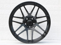 SET of 4 WHEELS RIMS / W534 SSA04 Gloss Black 19x9.0 ET32 CB73.1 5x114.3 - alphasone