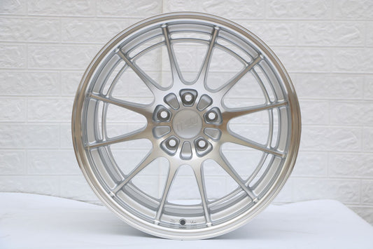 SET of 4 WHEELS RIMS / W569 XH064 Silver Machined Face 19x9.5 ET35 5x114.3 CB73.1 - alphasone