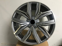 SET OF 4 WHEELS RIMS /W661 Gunmetal Machined Face 19x8.0 ET45 5x112 CB57.1 - alphasone