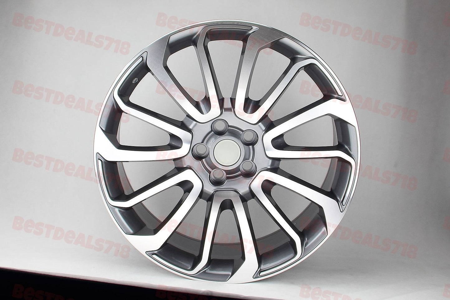 SET of 4 WHEELS RIMS / W795 Gunmetal Machined Face 20*9.5 ET45 5*120 - alphasone