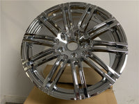 SET of 4 WHEELS RIMS / W85 1026 Chrome 20x9.5 ET55 CB71.6 5x130 - alphasone