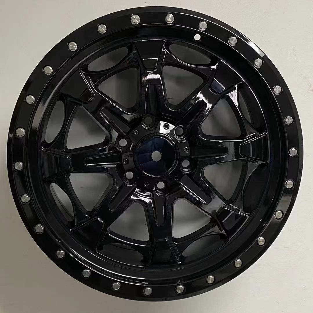 SET of 4 WHEELS RIMS / W958 / W959 D1562 Gloss Black 20x9.0 ET15 6x139.7 CB106.1 - alphasone