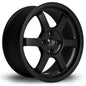 set of 4 wheels - ROTA GRID 16x7 4X108 +42 63.3 Stain BLACK - alphasone