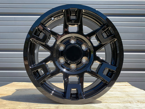 TR1 20X9+0 6X139.7 PRO STYLE GLOSS BLACK WHEELS FITS TACOMA 4 RUNNER FJ 6x5.5 - alphasone