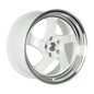 Whistler KR1 17x9 5x100 +25 73.1 White Machined Lip - alphasone
