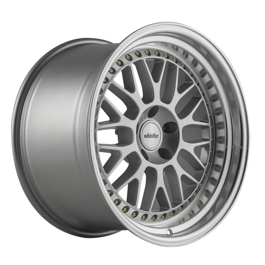 Whistler SK10 19x9.5 5x114.3 +12 73.1 Silver Machined Lip - alphasone